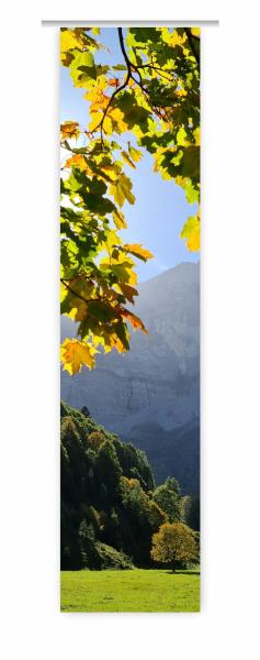 Flächenvorhang Der Herbst beginnt , Schiebevorhang, Schiebegardine, modern, 60 cm breit, 2,65 m h